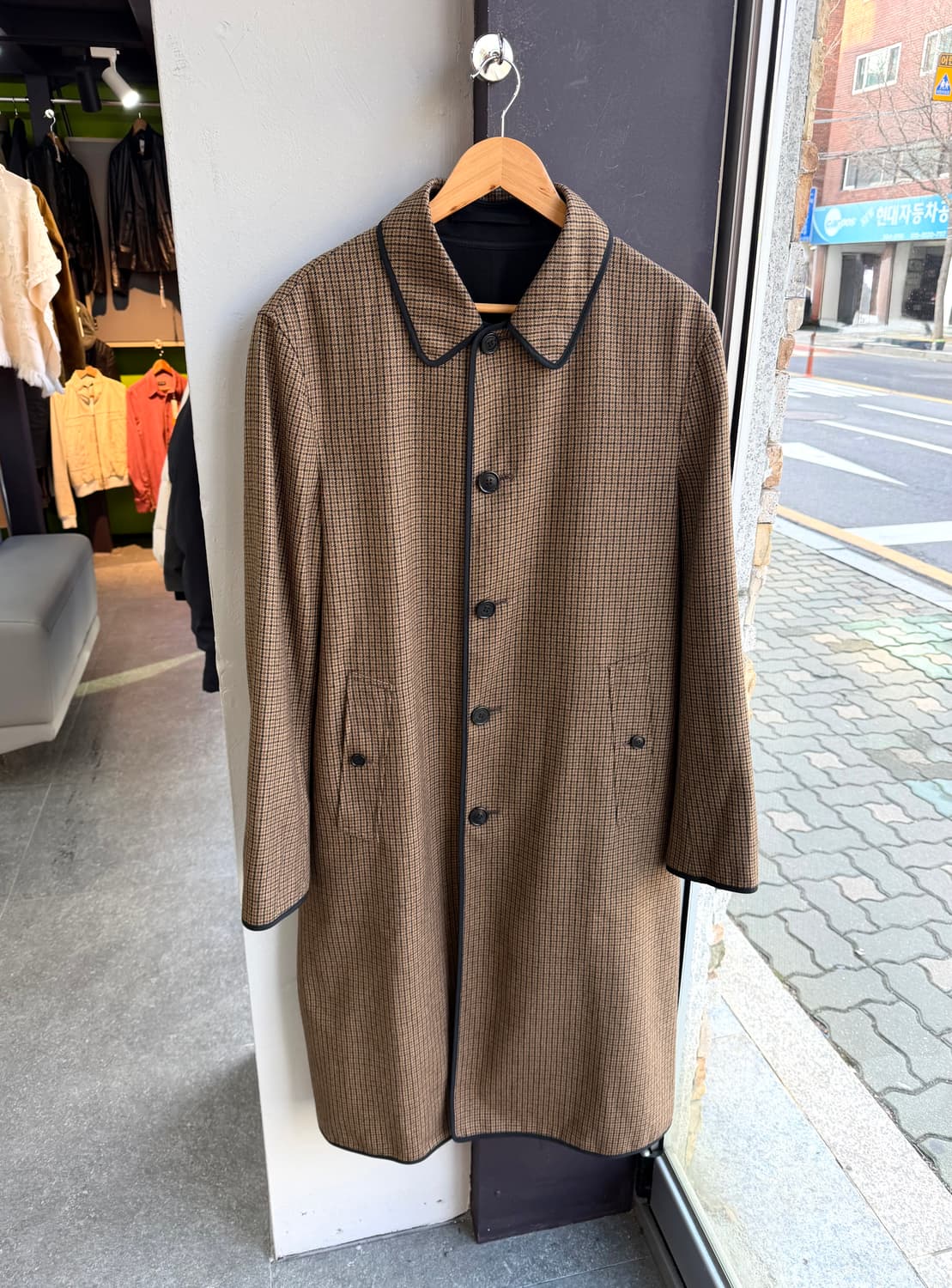 .50/ 버버리 신형 리버시블 발마칸 코트 자켓 상품이미지6