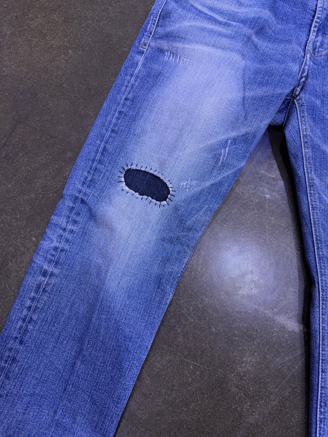 시리즈 힙스터 빈티지 워싱 데미지 청바지 데님팬츠 82(32) 상품이미지5