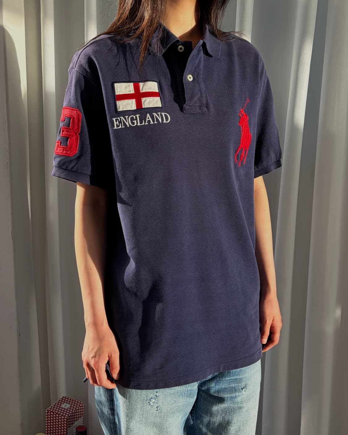 [M]폴로 랄프로렌 빅포니 잉글랜드 영국 치프키프 카라 티셔츠 상품이미지3