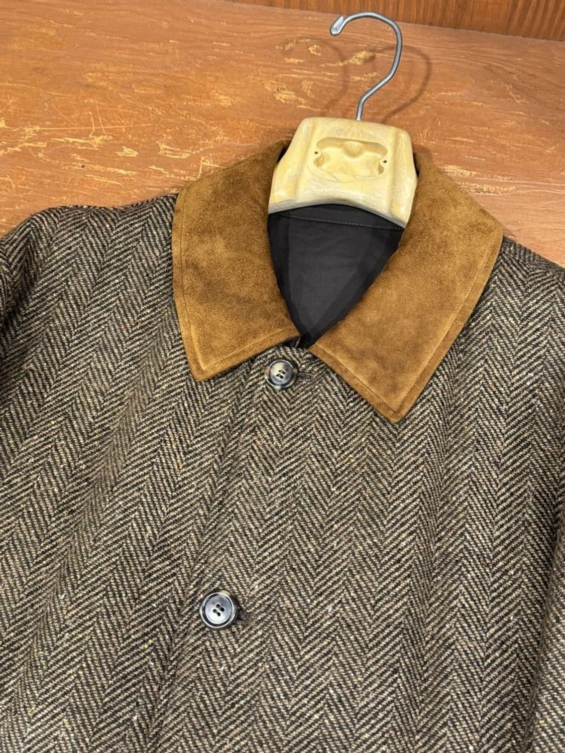 에디모네띠 헤링본 코트 상품이미지7