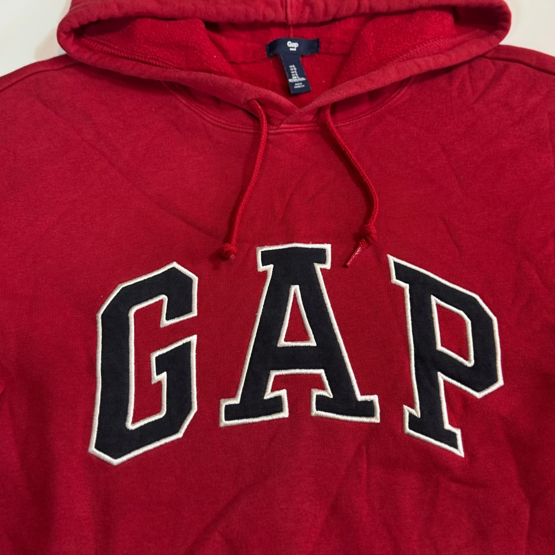 GAP 갭 레드 후드티 상품이미지2