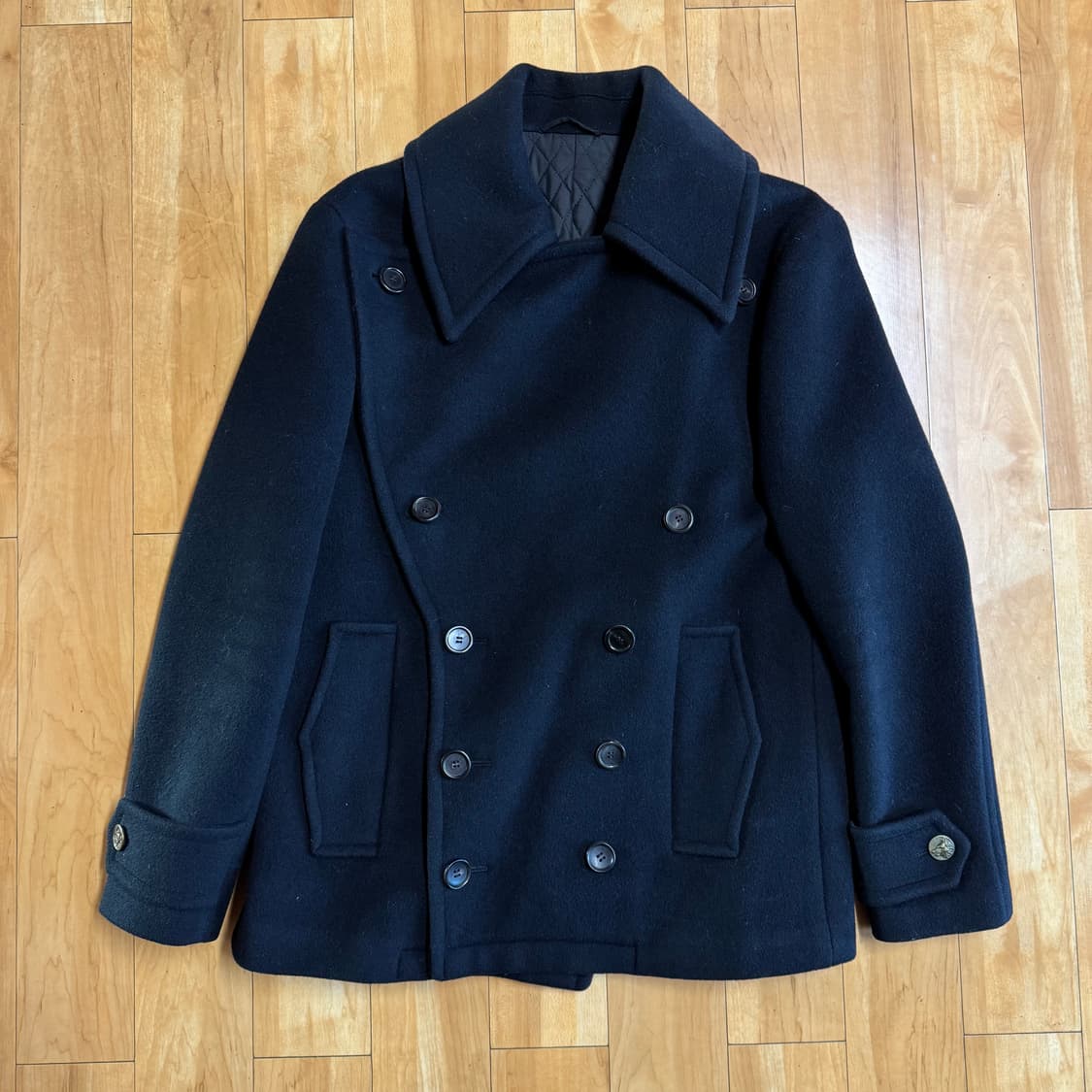 요괴 Yokoe 남성 피코트 블랙 L 상품이미지2