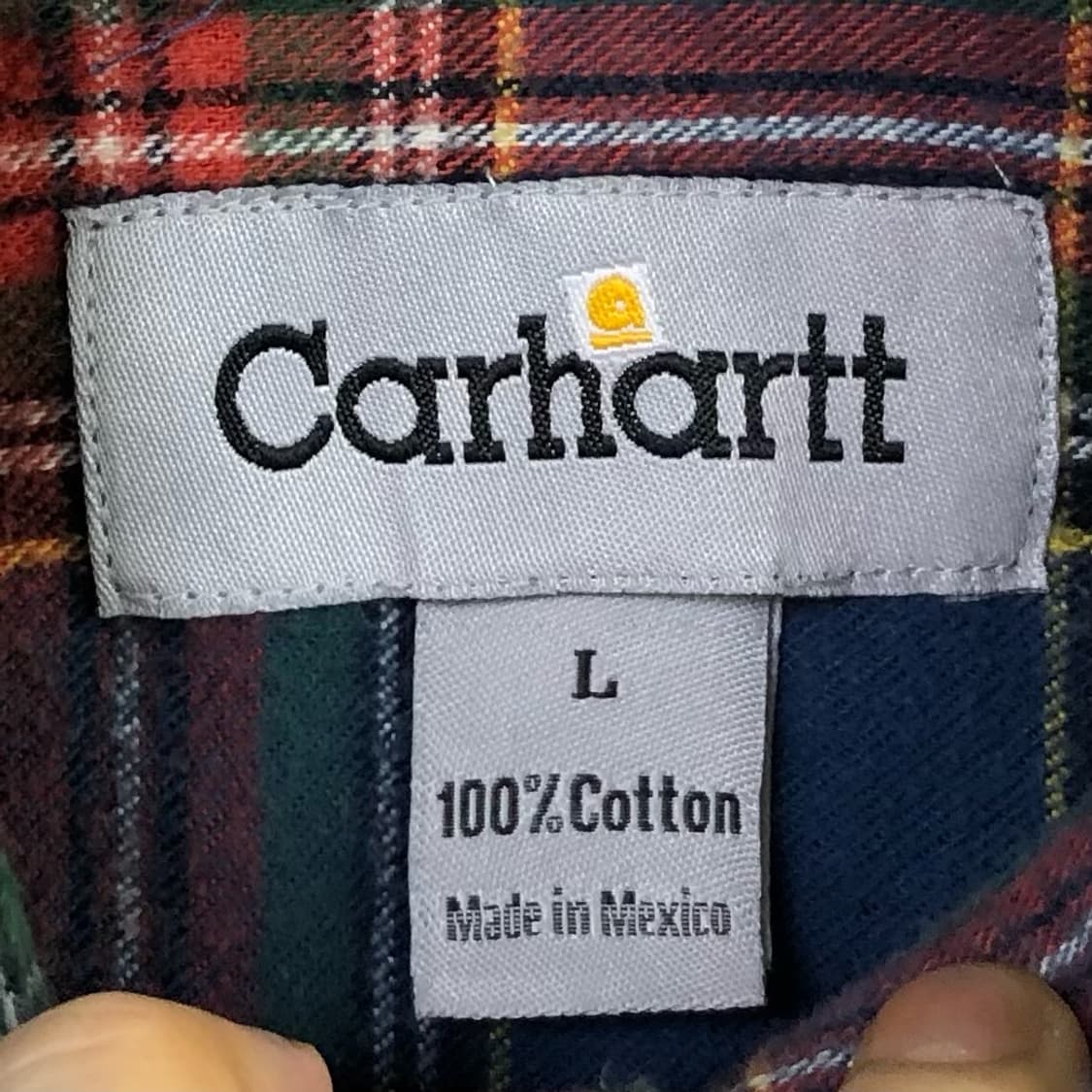 L 칼하트 체크 셔츠 상품이미지3