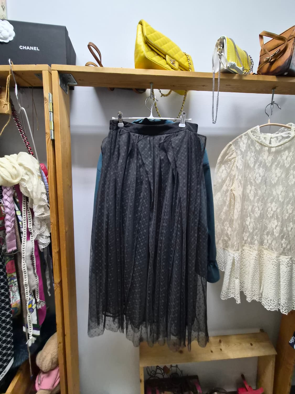 티렌 아트 자수 블루종 점퍼.질스튜어트 레이스샤 스커트 상품이미지7