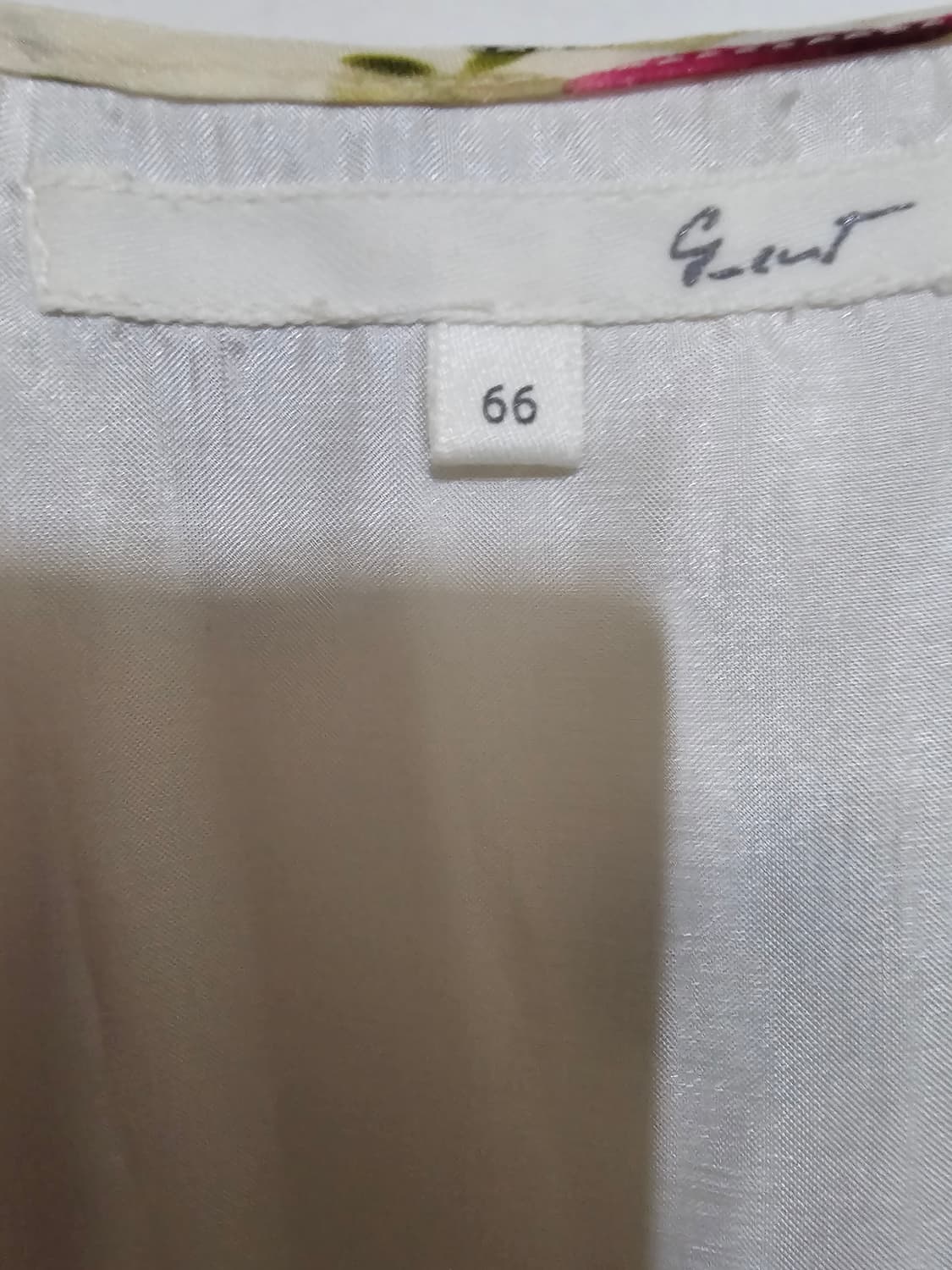 g-cut 신세계.정품  쉬폰소재 플라워패턴 캉캉 미니 55반미사용 상품이미지8