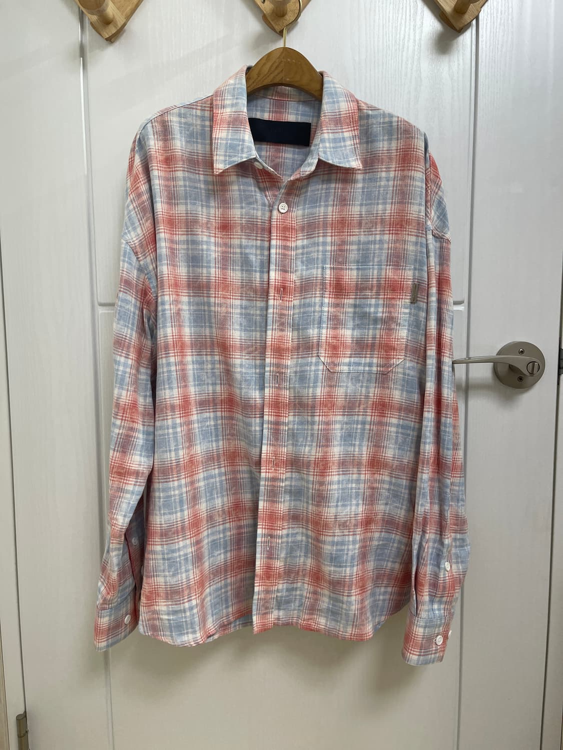 준지 체크 셔츠 25FW 상품이미지1