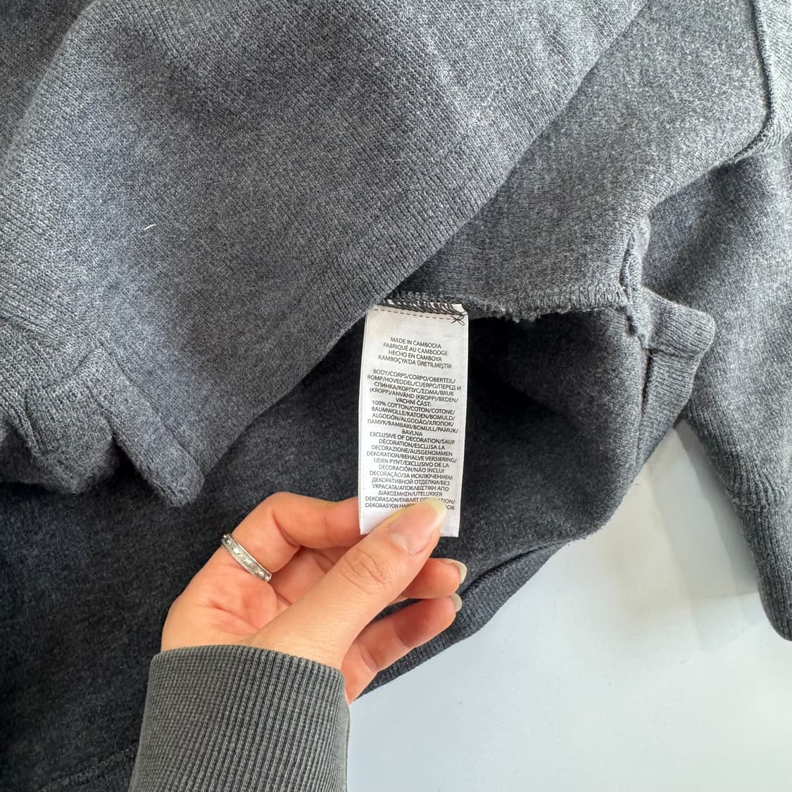 Polo 폴로 멀티포니 반집업 차콜 니트 상품이미지6