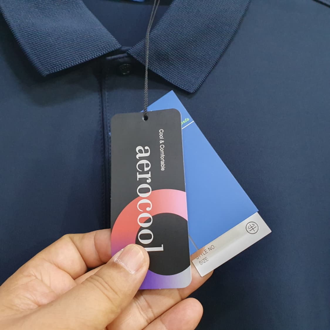 FGS 곤색 반팔 카라 작업티(110) 상품이미지7