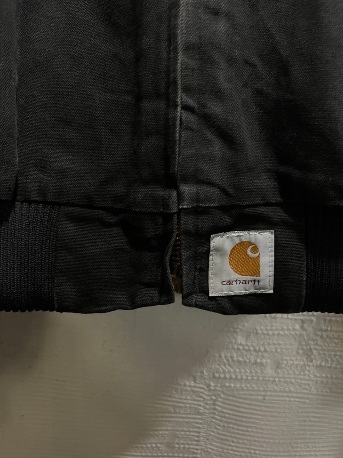 [2XL]칼하트 USA J14 산타페 블랙 캔버스 워크 자켓 상품이미지4