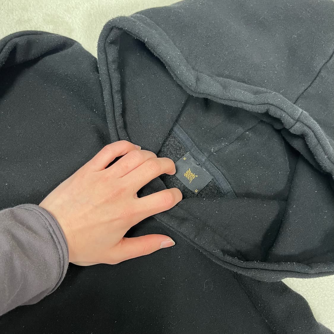 Brownbreath Black Hoodie 상품이미지7