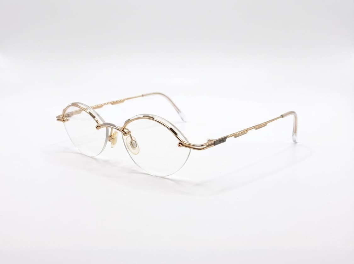 CAZAL 카잘 무테 빈티지 안경테 데드스탁 상품이미지2