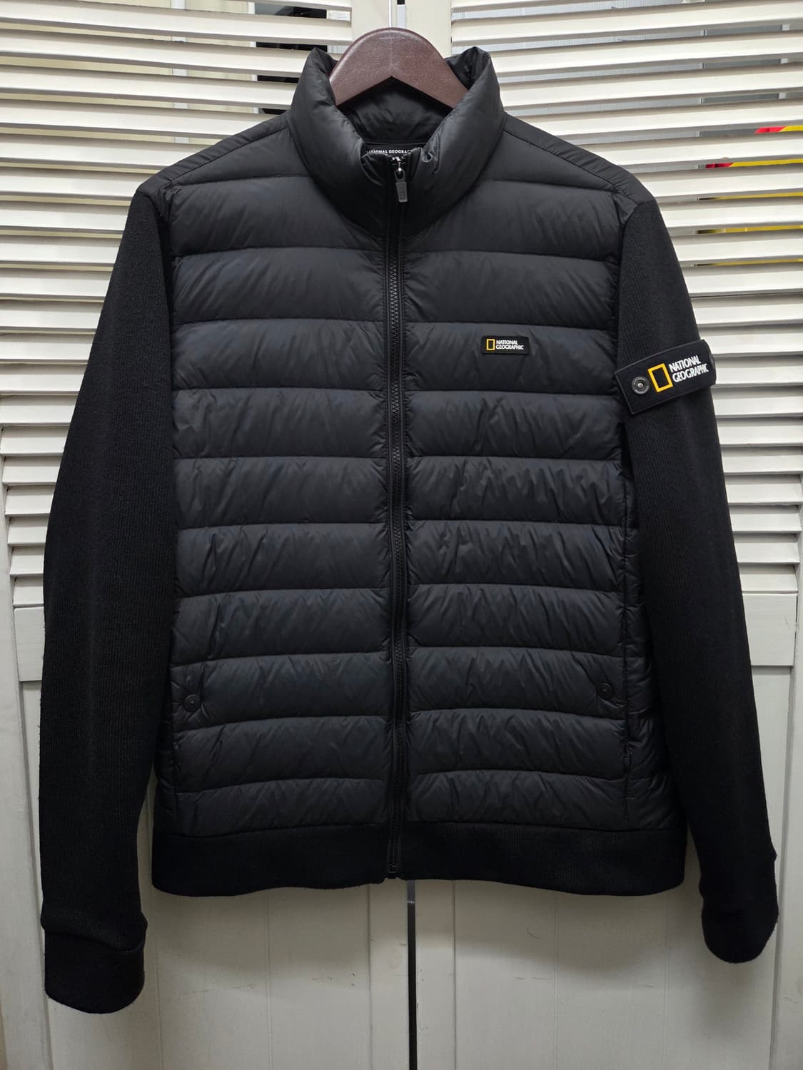 내셔널지오그래픽 브레디 니트 경량 다운 자켓 상품이미지1