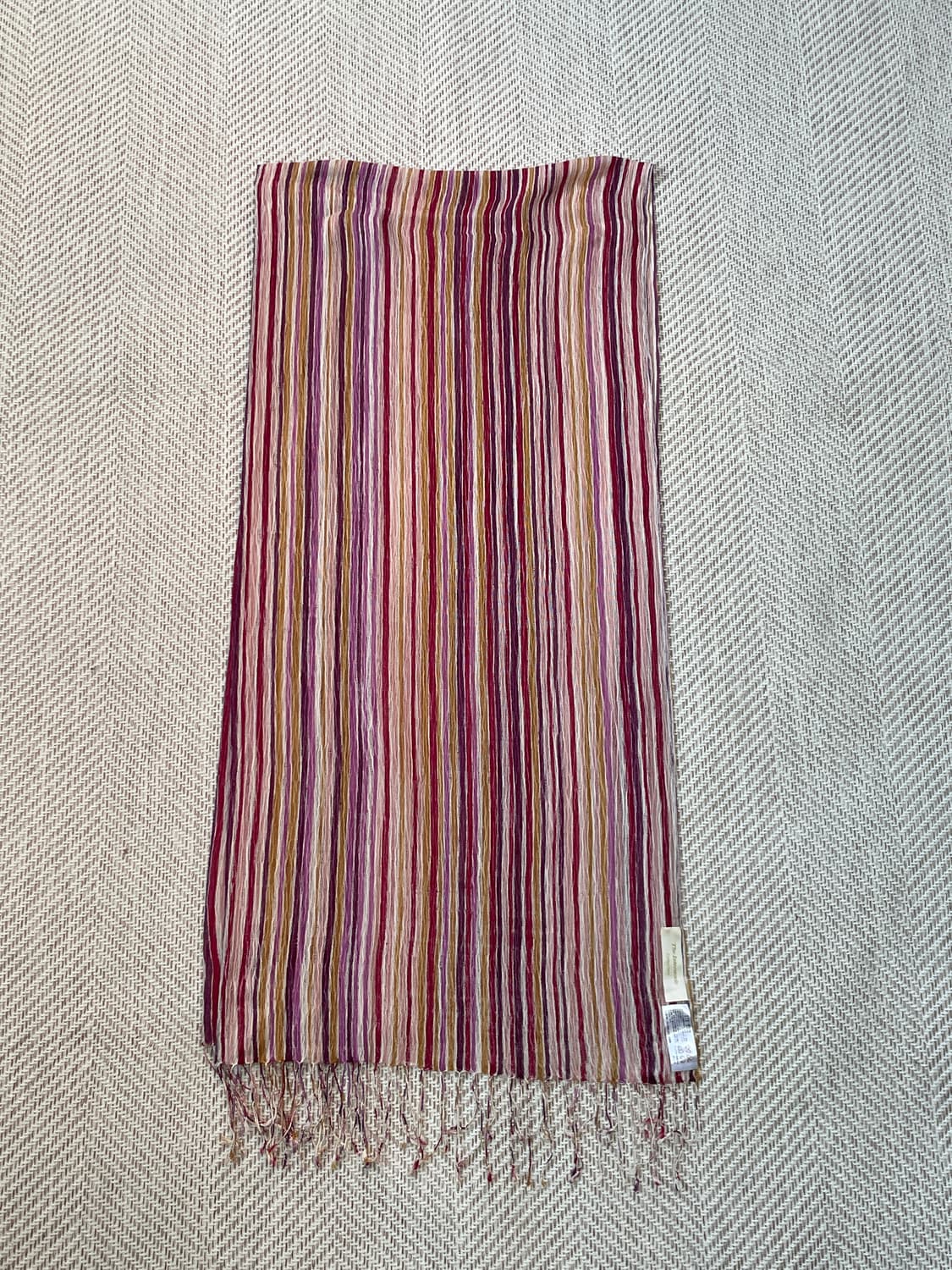 빈티지 에스닉 울 머플러 J03391 상품이미지3