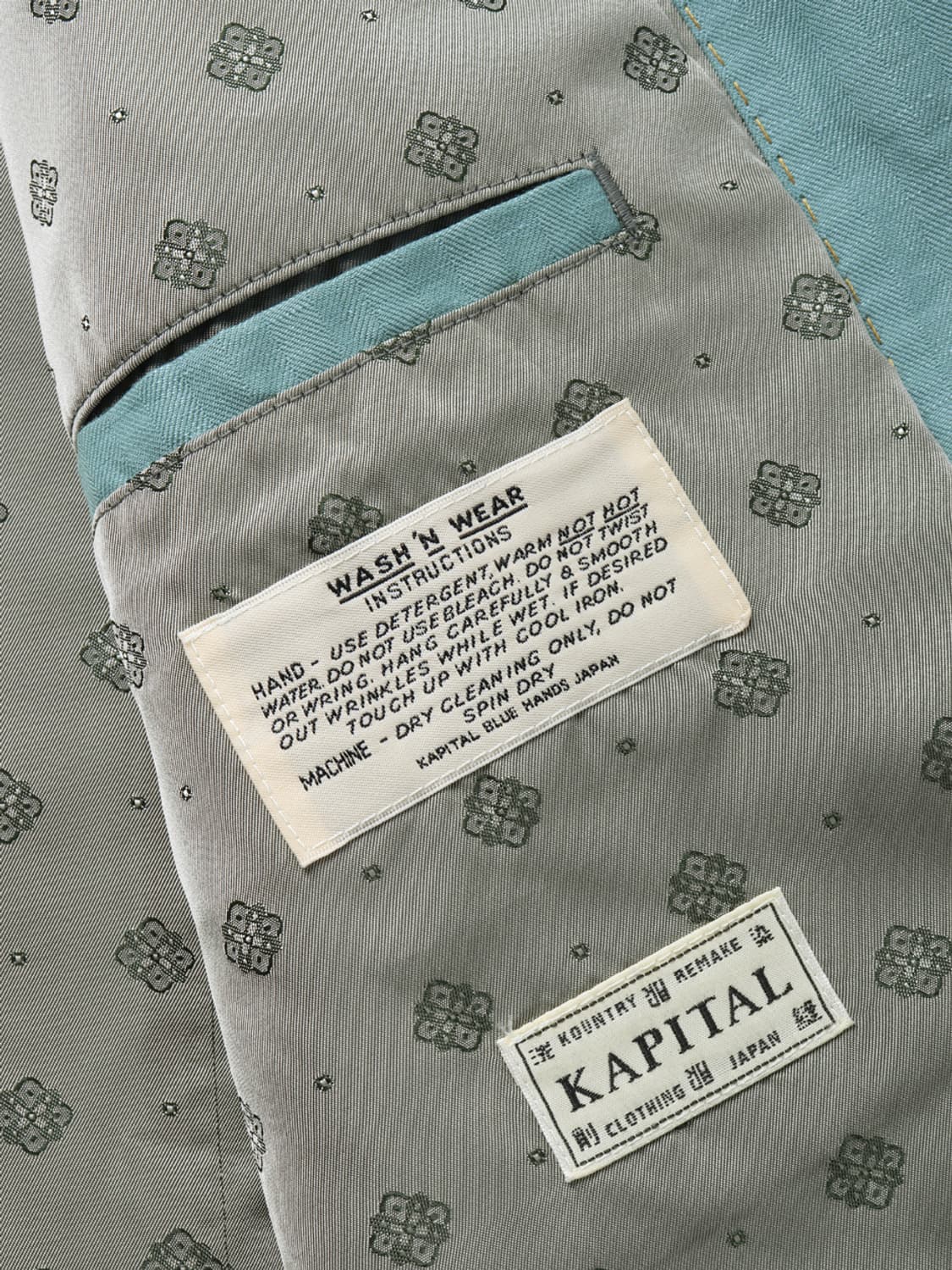 KAPITAL Cotton Herringbone Lumbar JKT 상품이미지9