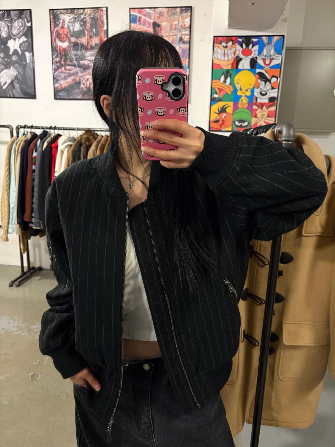 GU 블루종 자켓 상품이미지1