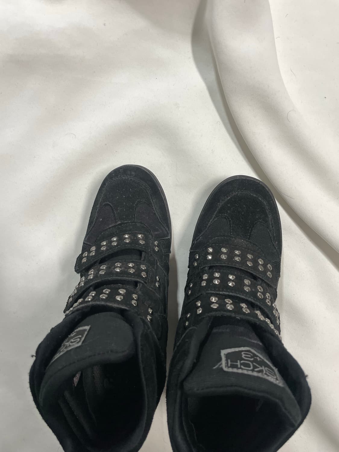 SKCH+3 스터드 히든 웨지힐 하이탑 상품이미지3