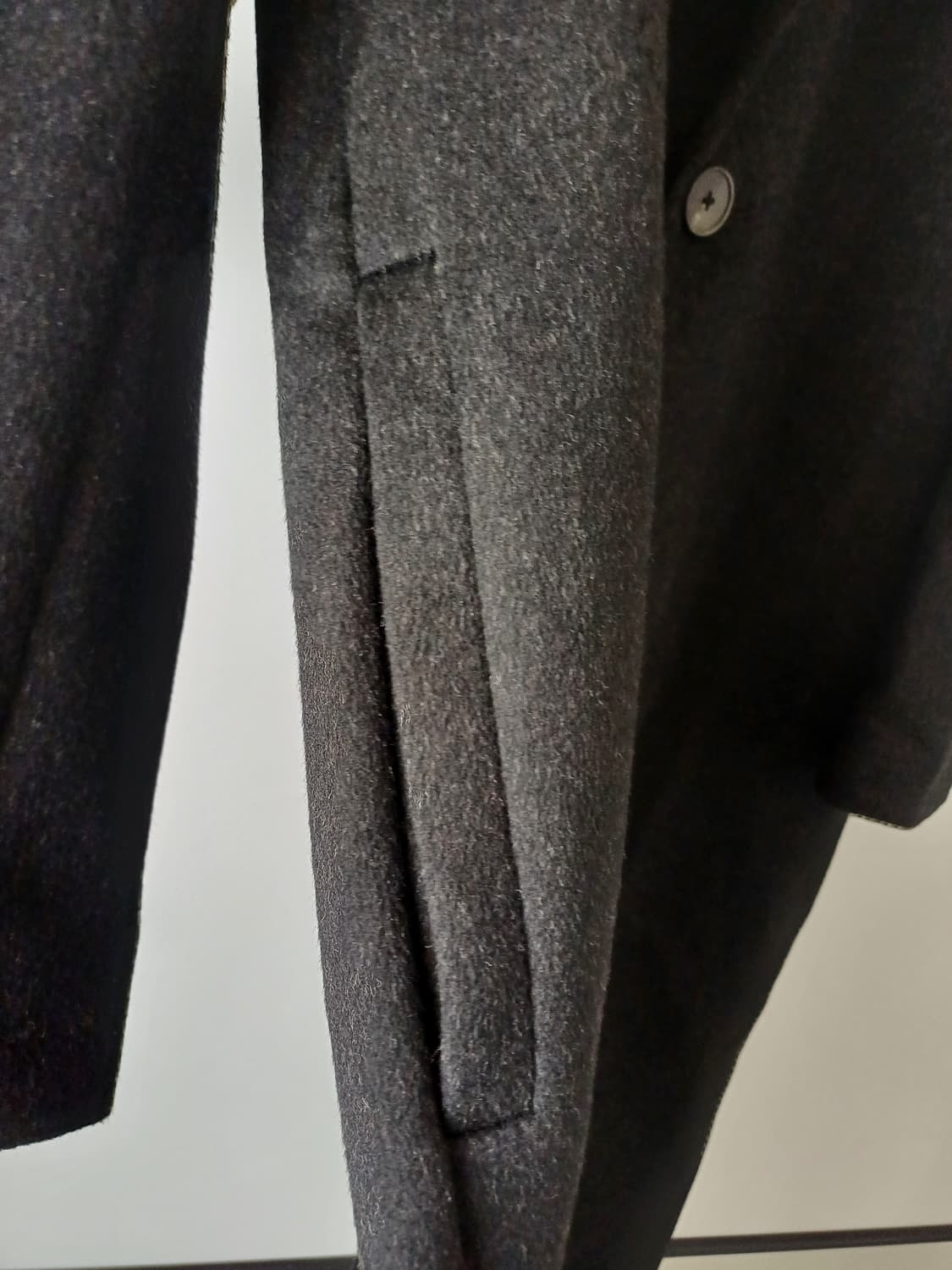 인사일런스 INSILENCE 울 캐시미어 싱글 코트 L 상품이미지5