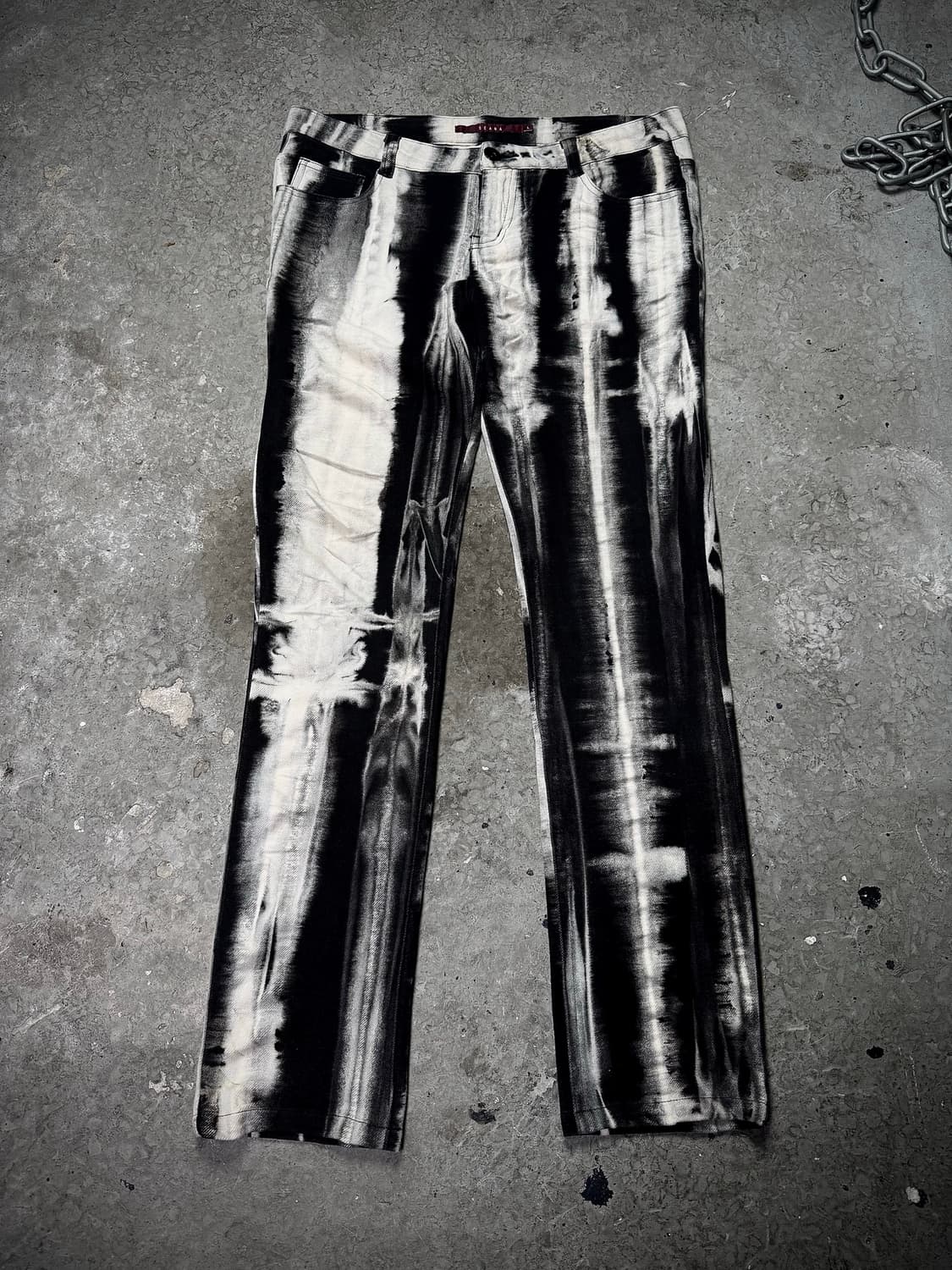 SEANA – Tie Dye Skinny Pants 상품이미지1