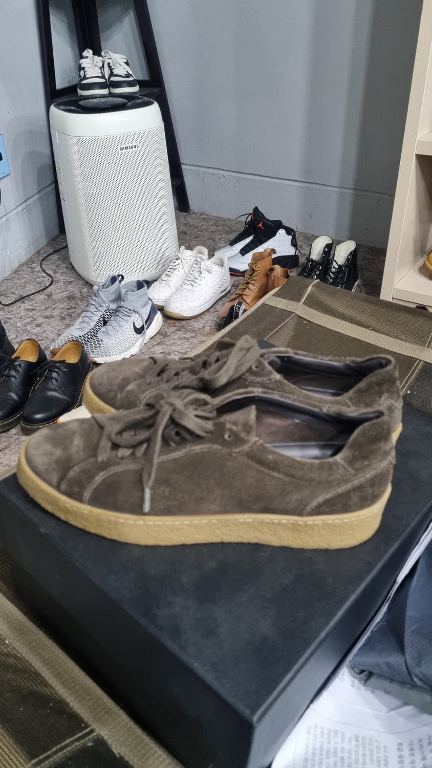 마시모두띠 스웨이드 남성슈즈 270size (eu42) 컨디션8/10 상품이미지2