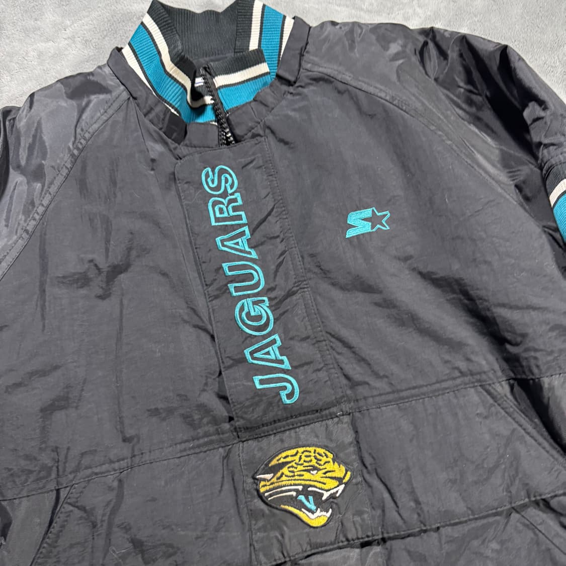 스타터 NFL 잭슨빌 재규어스 반집업 아노락 상품이미지2