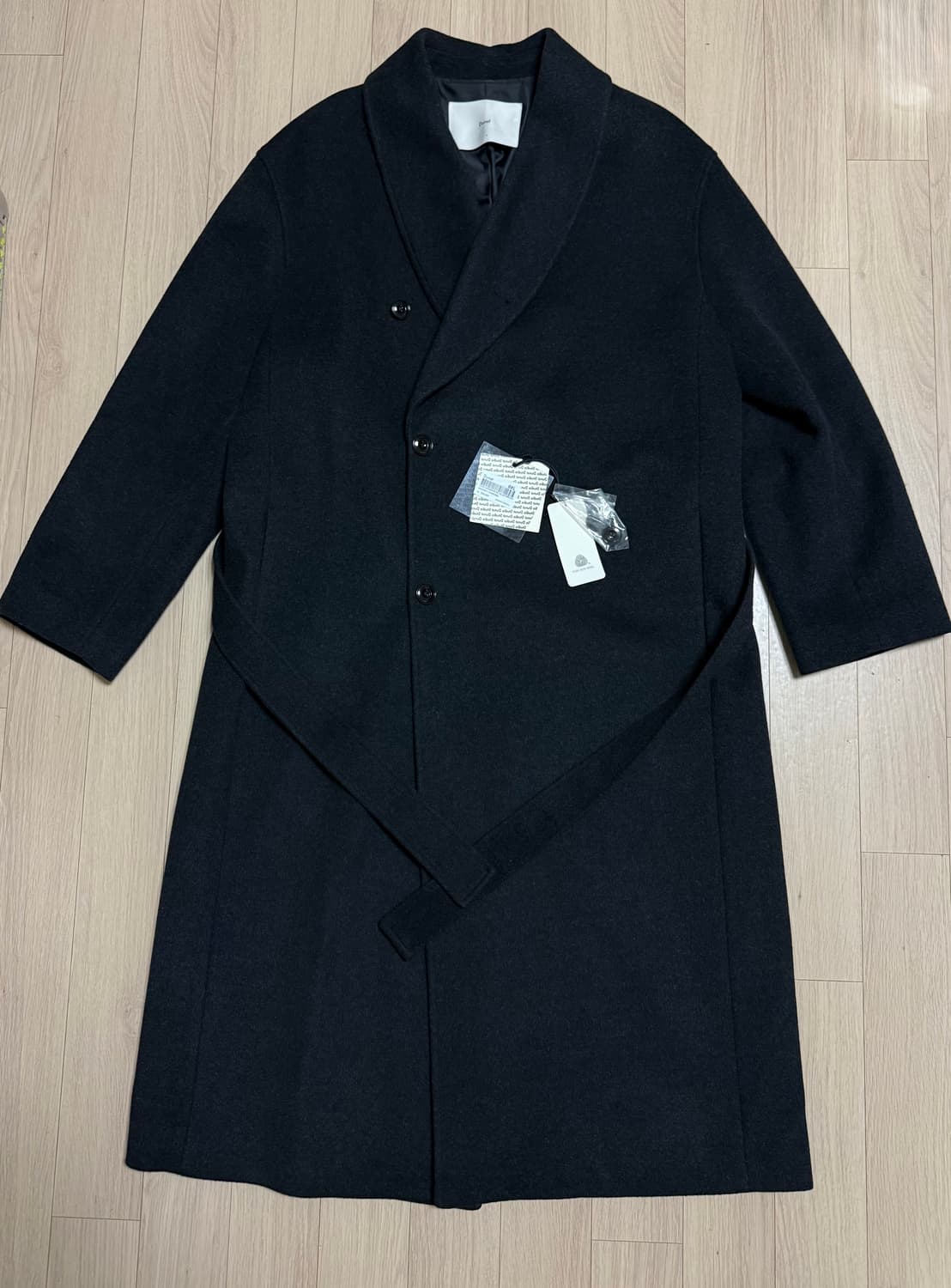 던스트(Dunst) 숄카라 코트 미드나이트 차콜 XL 상품이미지4