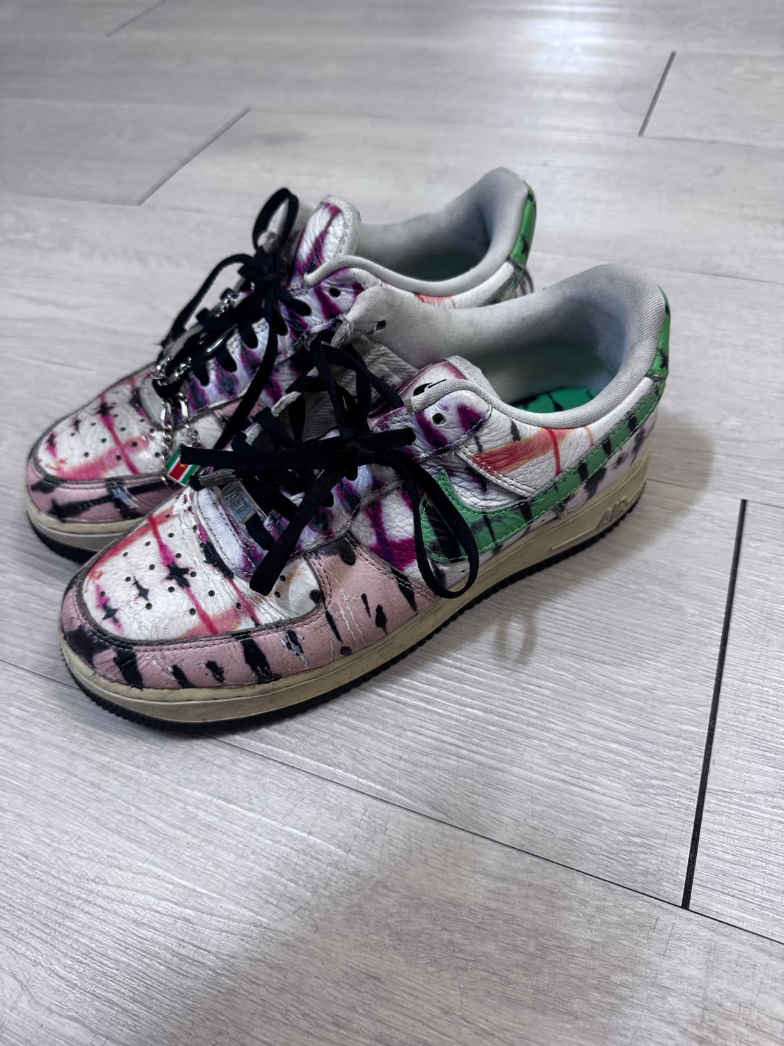 나이키 에어 포스1 타이다이 US7.5 상품이미지4