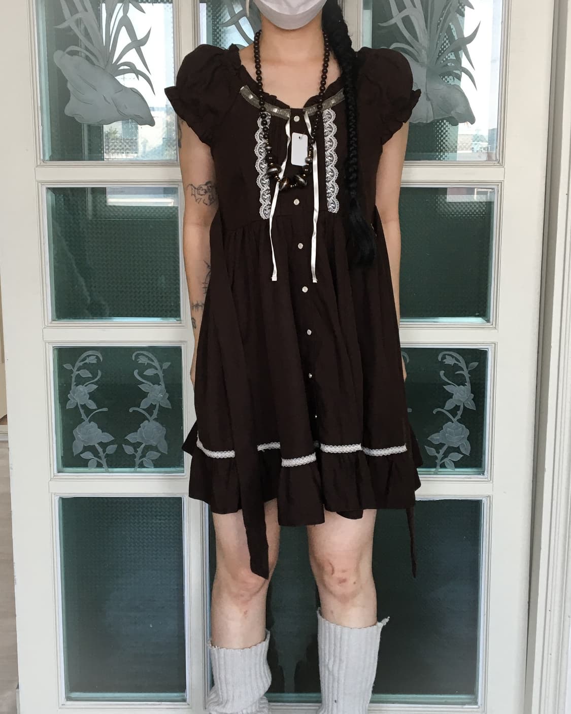 Axes femme lace point onepiece 상품이미지7