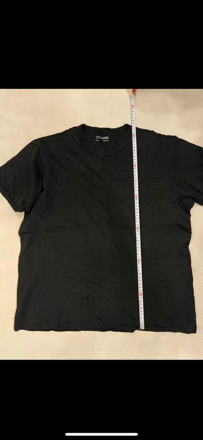 lady white co gauze t-shirt black 레이디화이트 상품이미지3