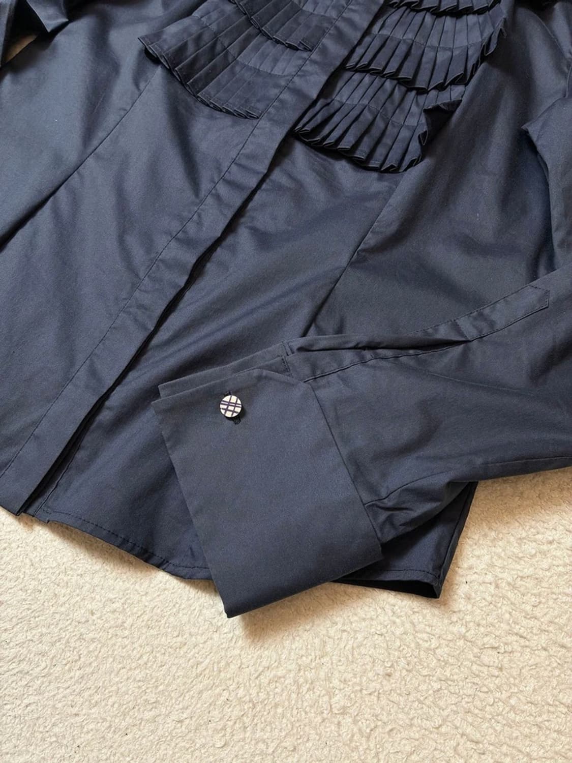 막스마라 00's 프릴 블라우스 셔츠 PN7468 상품이미지4