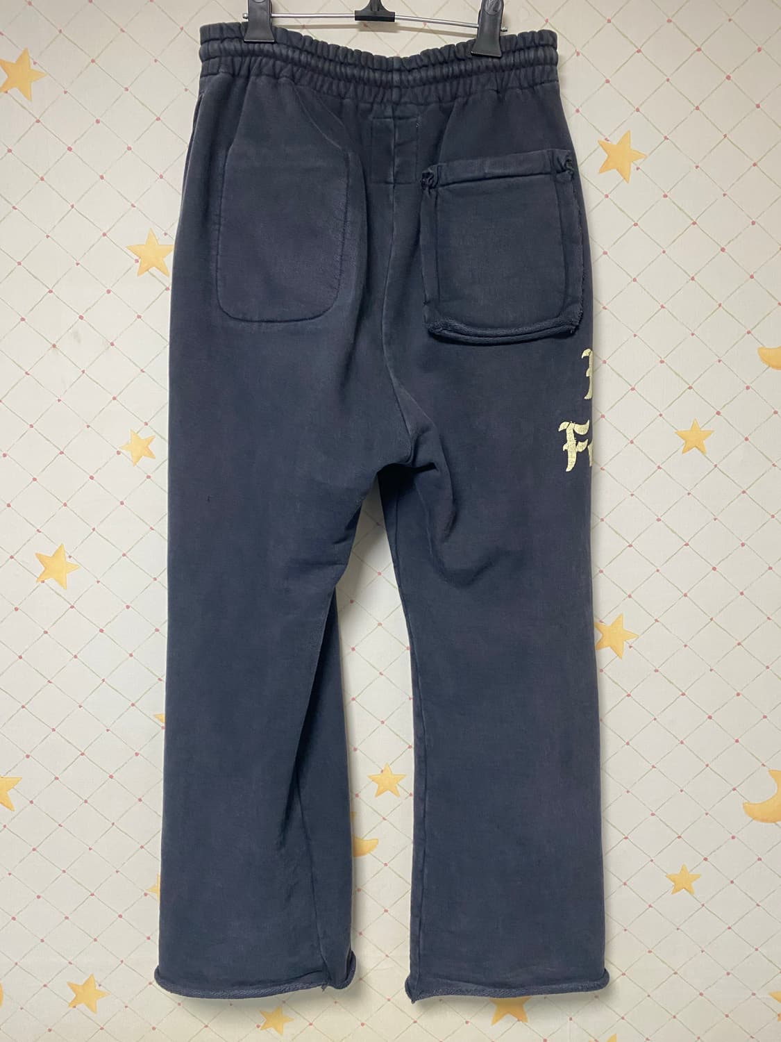 M)바우와우 스웻팬츠 zip damaged sweat pants 상품이미지2