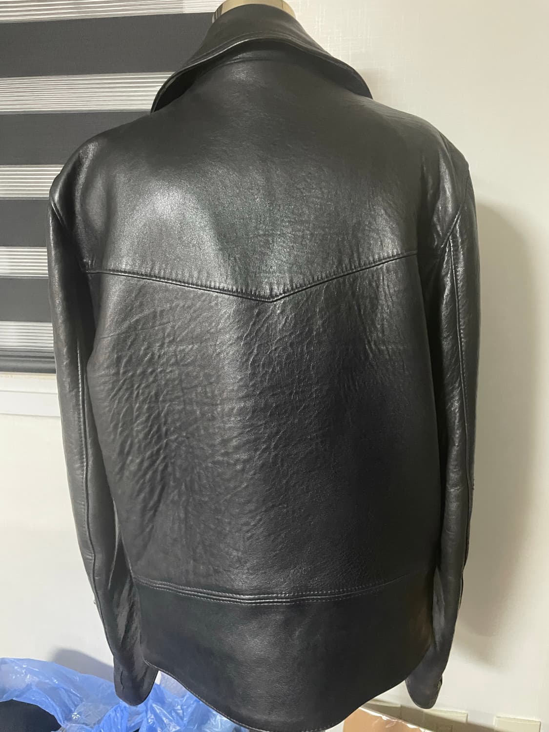 루이스레더 391T 38사이즈 램스킨 라이더자켓 상품이미지4