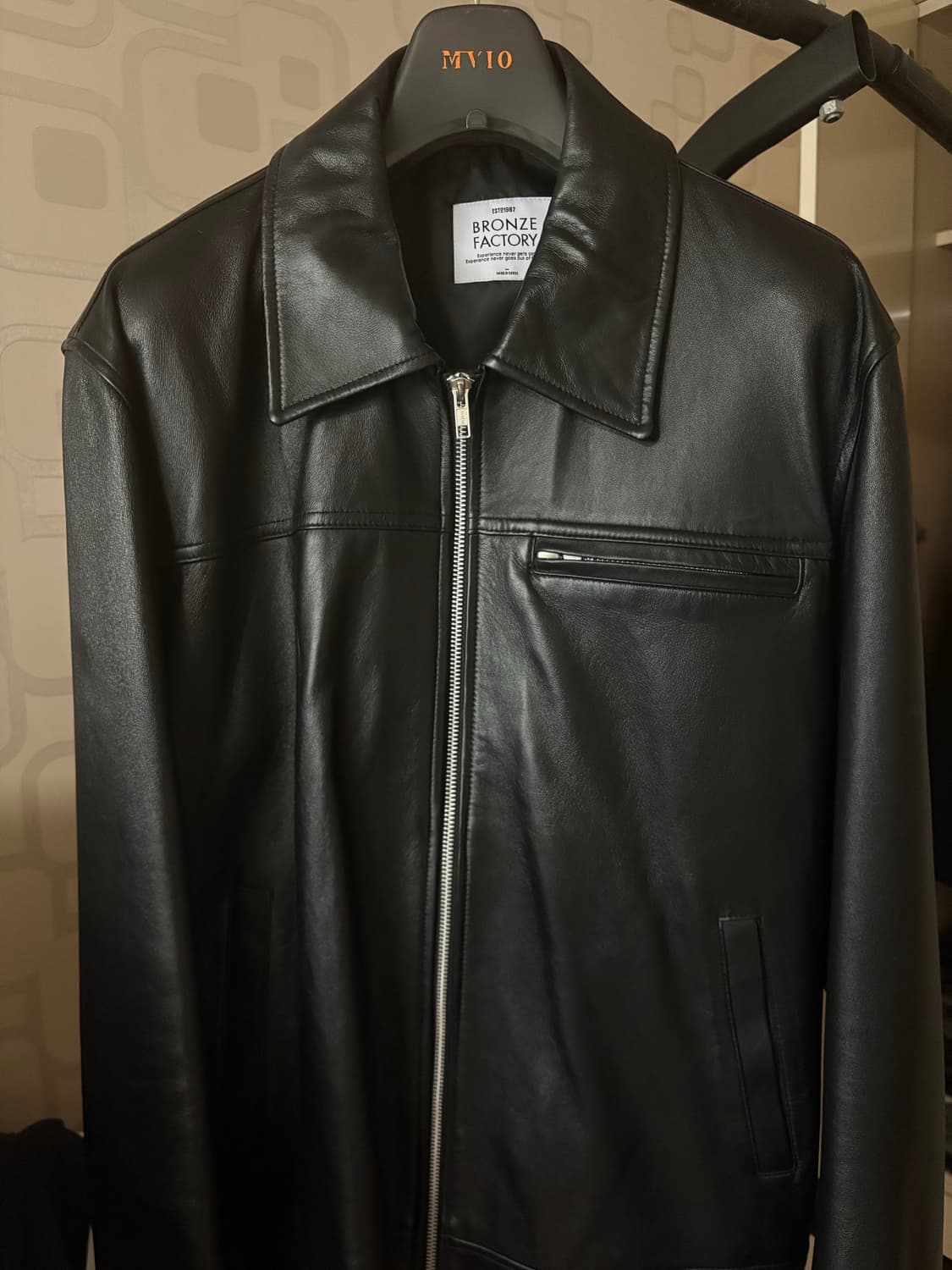 레스 겟 모어 램스킨 가죽 자켓 상품이미지2