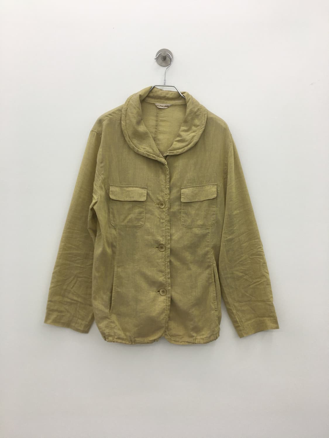 Sage Summer Linen Jacket 상품이미지5