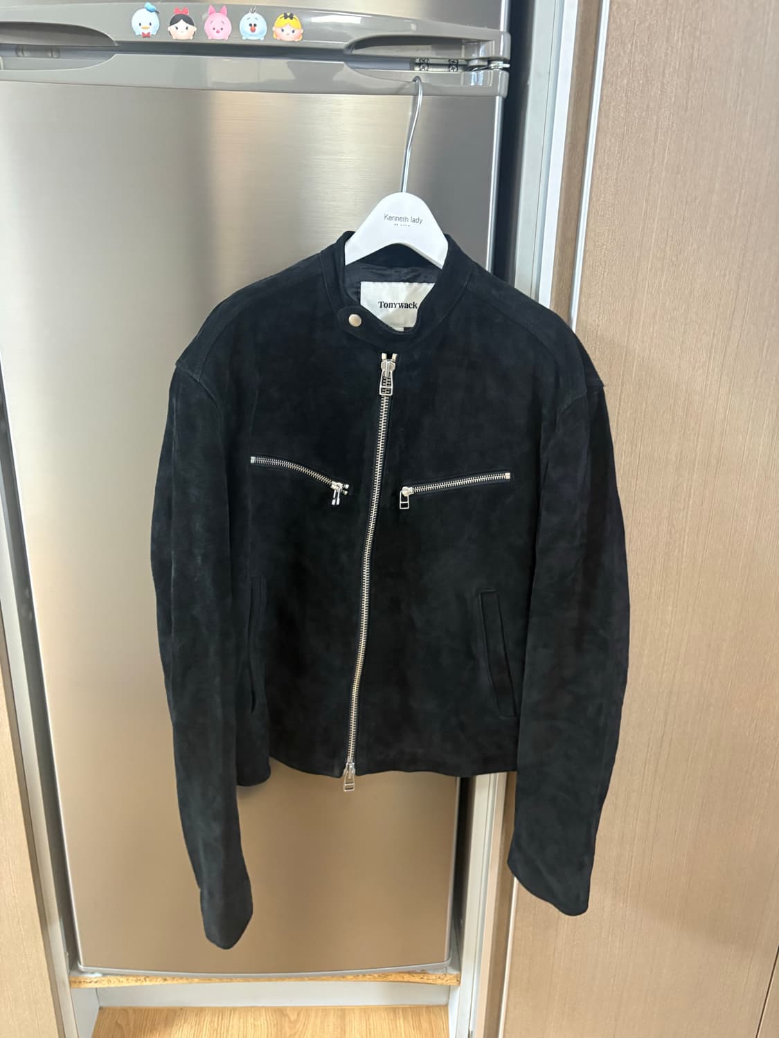 토니웩 카프레이서 스웨이드 블루종 자켓 L사이즈 상품이미지4