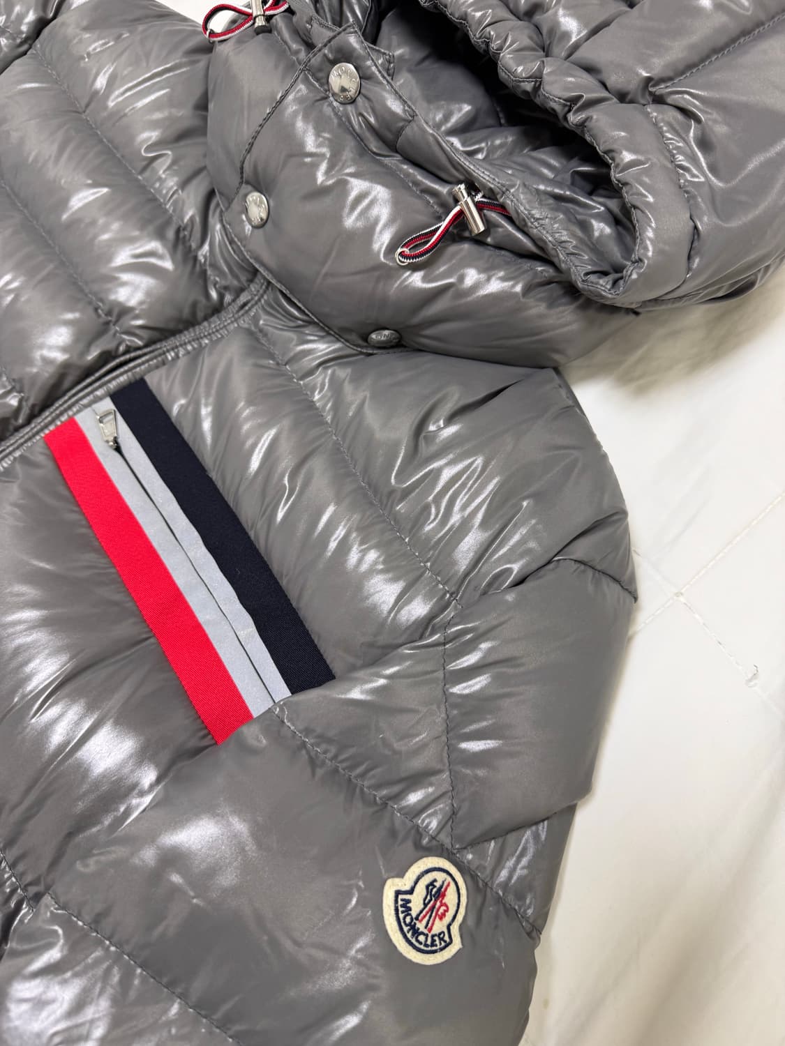 (5)몽클레어 무니에르 남성 패딩 그레이 상품이미지2