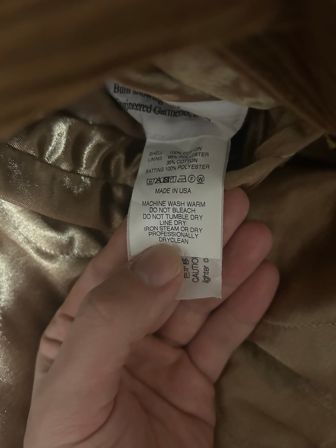 엔지니어드 가먼츠 코듀로이 트러커 자켓 팝니다 상품이미지4