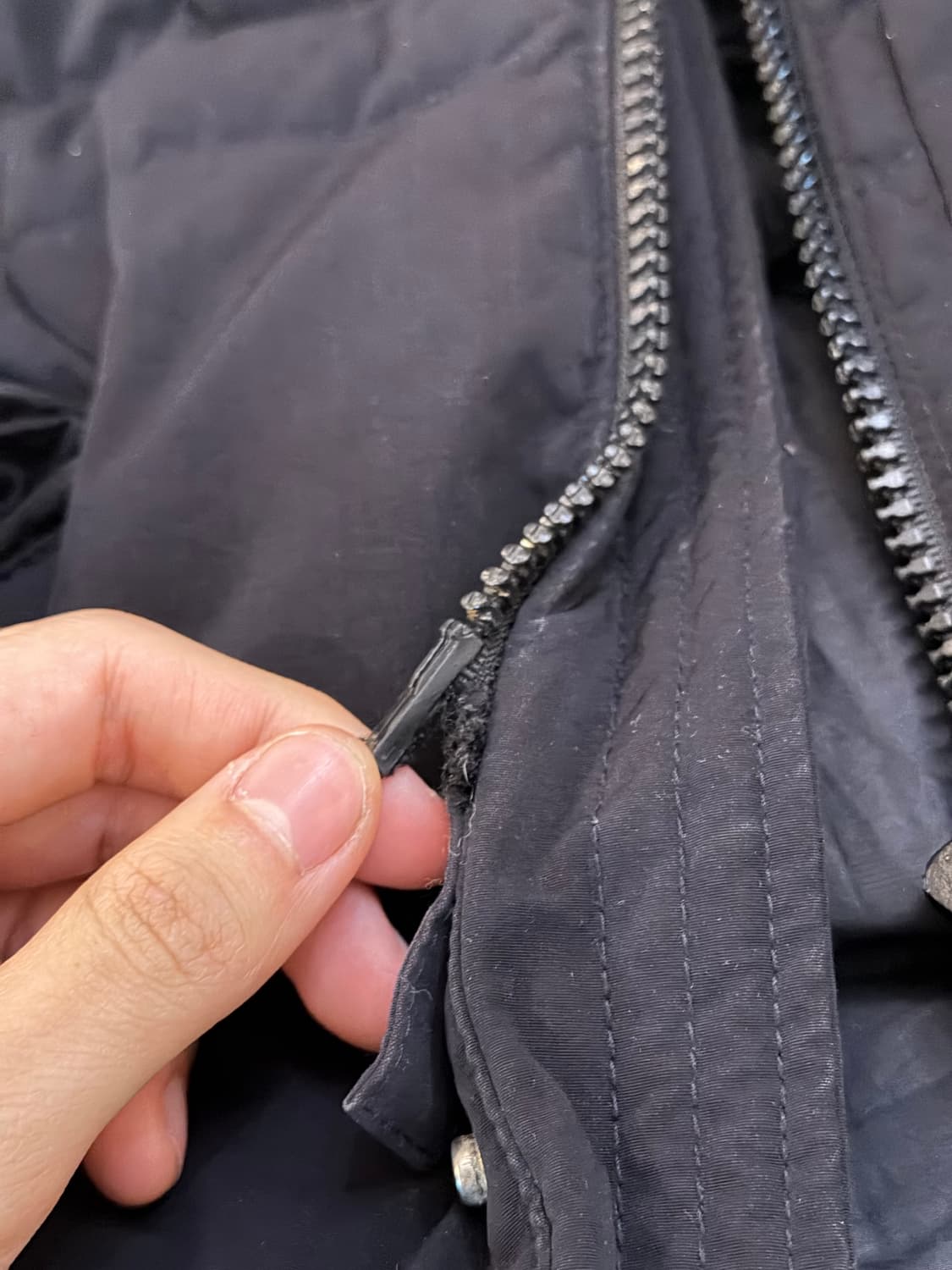 CP컴퍼니 11FW 아카이브 노르지 고글 덕다운 파카 블랙 상품이미지8