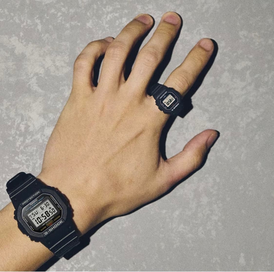 카시오 G-SHOCK Nano DWN-5600-1 링워치 / 나노워치 상품이미지2