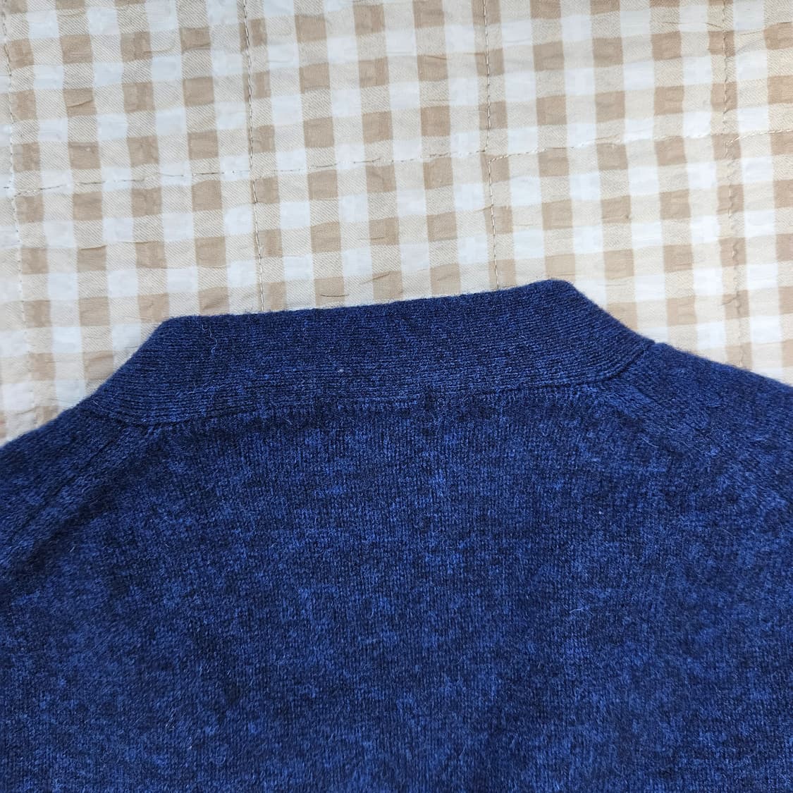 유니클로 울100 브이넥 니트 가디건 남자100 상품이미지5