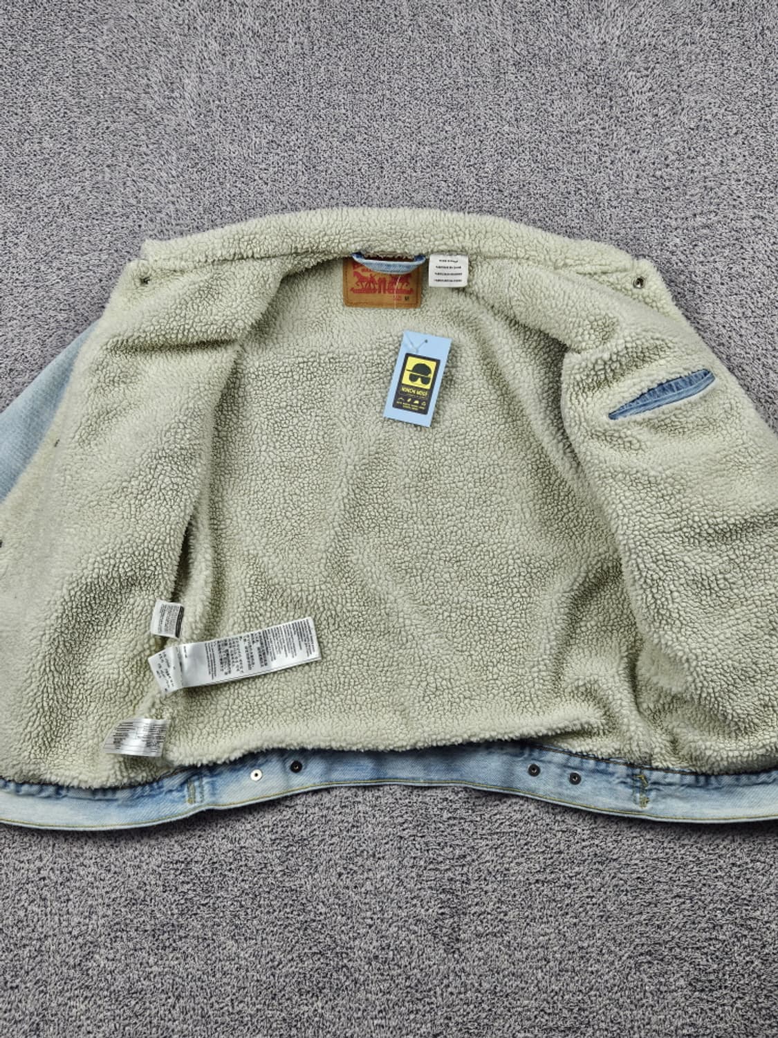 리바이스 쉐르파 라이트데님 트러커 자켓 ( M ) / 10334 상품이미지10