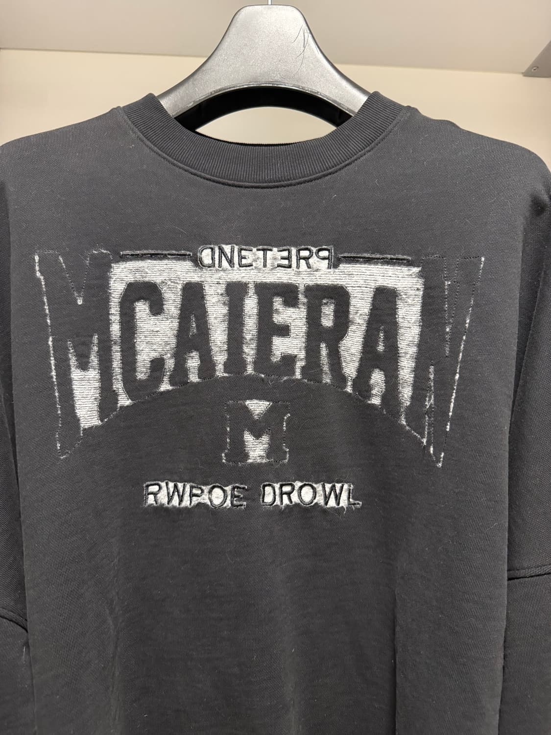 윌리차바리아 맨투맨 L 상품이미지2