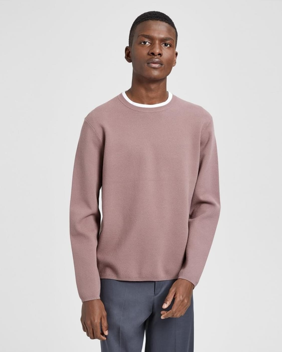 띠어리/ 도베르 파인 빌렌 크루넥 니트 / 갈라 / M 상품이미지5