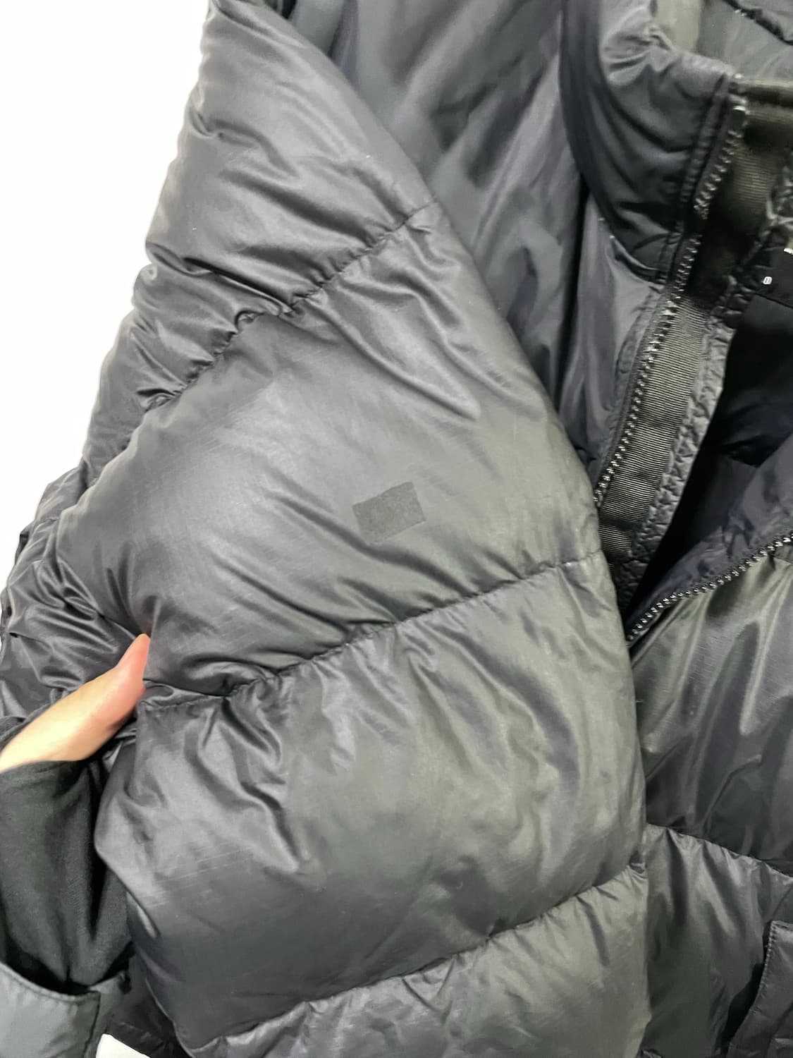 노스페이스 에코 눕시 블랙 패딩 100-105 사이즈 상품이미지9