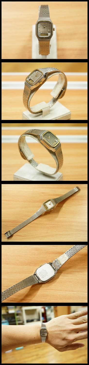 80s 세이코 여성용 콤비 아나디지 시계 상품이미지2