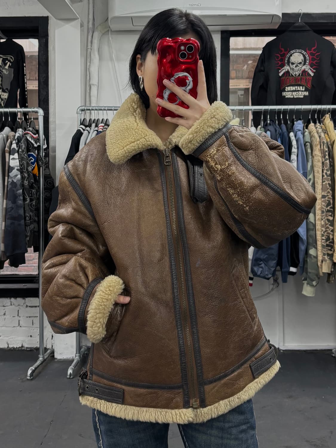 Lampis 양가죽 B3 무스탕 상품이미지3