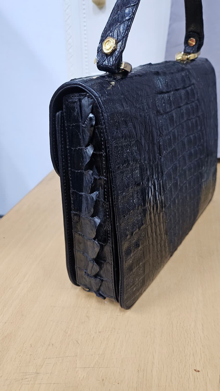 악어 가죽 토드백 상품이미지3