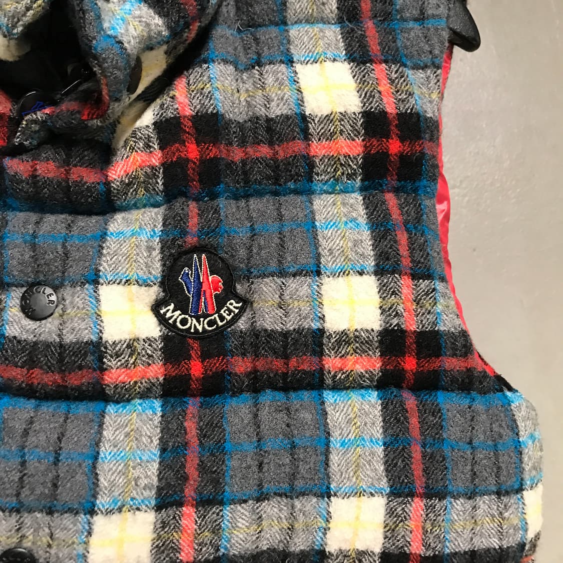 몽클레어 체크 패딩 조끼 0(W) 상품이미지3