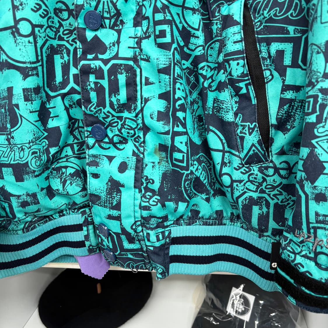 (L) 레이지비 올오버 프린팅 올드스쿨 스키 점퍼 상품이미지6