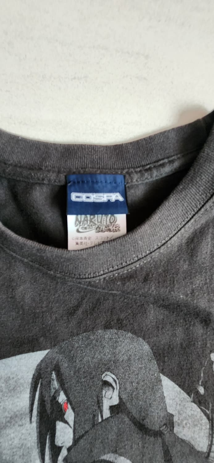 빈티지 나루토 이타치 반팔 L 상품이미지2