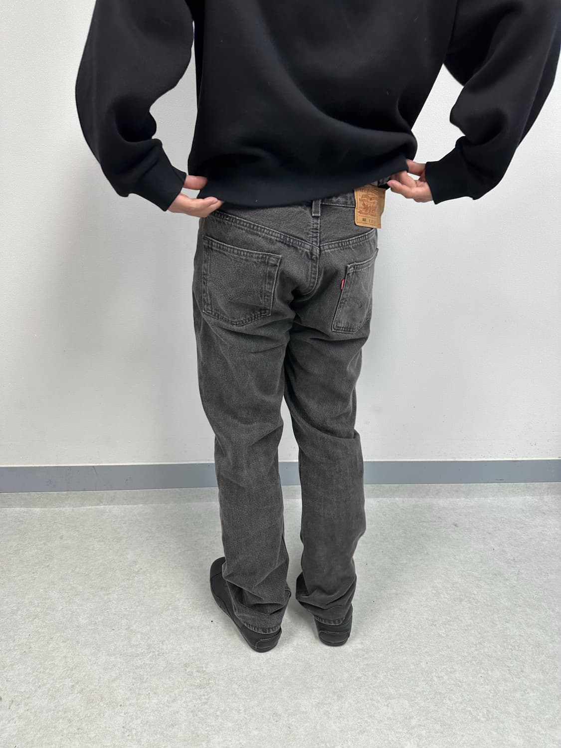 90s 리바이스 501 흑청 상품이미지2